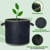 Growerz Round GrowPotz 20-Litre 5pcs High Strength Grow Bag…