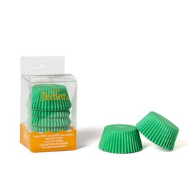 Decora 75 Pieces Baking Cups, 50 x 32 mm, Paper Green, 30 x 5 x 3.2 cm