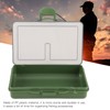 Fishing Tackle Box 2Pcs Multiple Compartments Box Organizer for Fishing