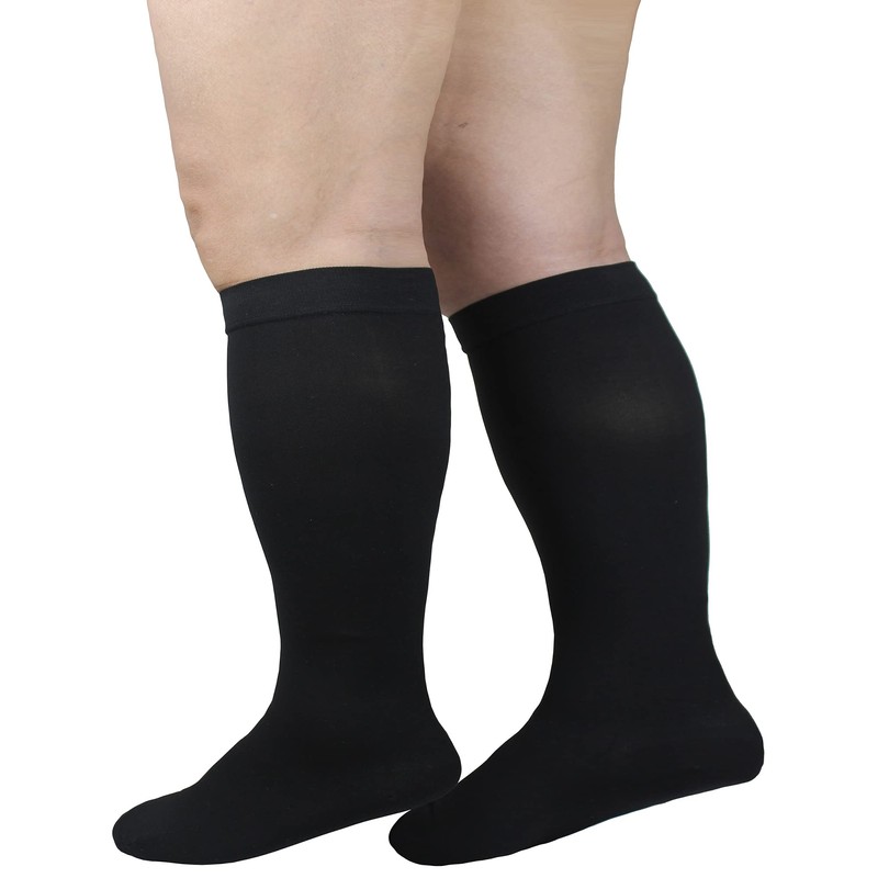 7XL Wide Plus Size Calf Compression for Men and Women