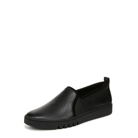 Vionic Cambria Slip On Shoes Black Leather 7.5 M