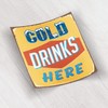 Vintage Cold Drinks Here Sticker | Car Bumper, Laptop, Water