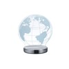 Reality Leuchten Globe A R52481106 LED Table Lamp, Acrylic, 7