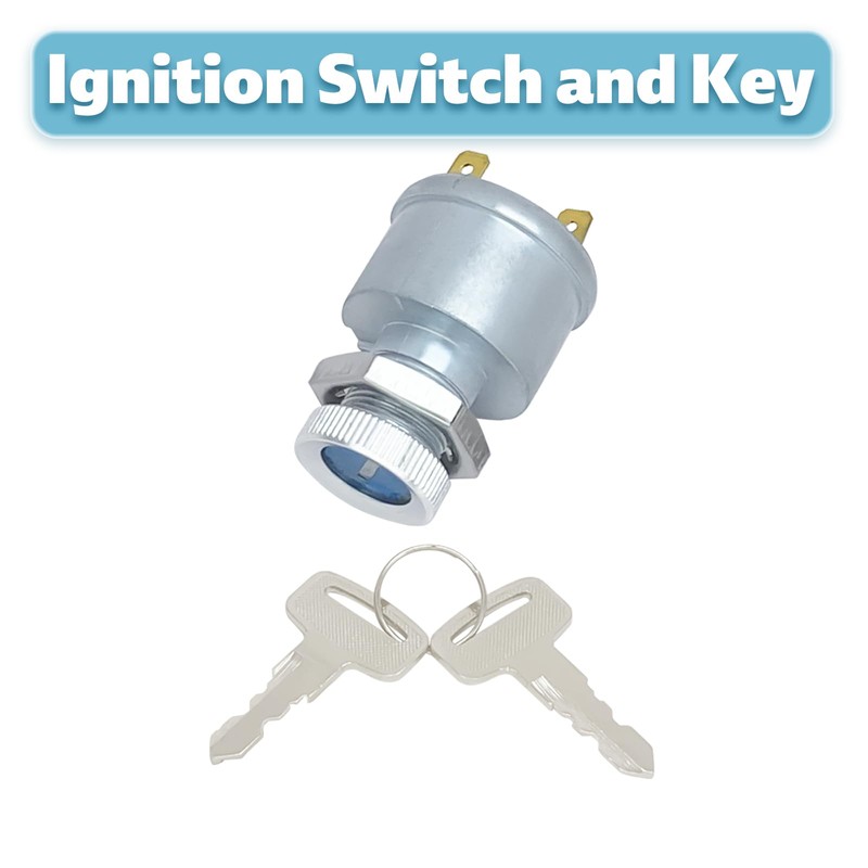 Ignition Switch and Key Replace 17421G1 17134G1 Fit for E-Z-GO