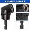 DEFIYEAR 2 Pcs Right Angle Drill Attachment, 105° Right Angle