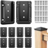 DN Mate 20 PCS Deck Railing Bracket Connectors for 2x4