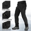 INNKGLE Men's Tactical Cargo Pants Durable Cargo Work Pants with