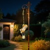 ZaaYee Solar Hanging Dog Statue, Golden Retriever