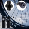2 PCS Tubeless Presta Valve Stem ，40mm Lightweight Aluminum Alloy