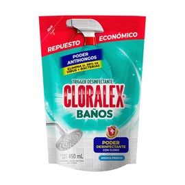 Cloralex Baños Antihongos con Cloro Repuesto 450ml