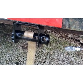 Taladro o bobinadora de correa de cabrestante accionada por impacto con adaptador de taladro gratuito