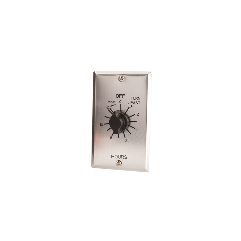 TORK C512H Spring-Wound in-Wall Twist Timer with Commercial Style Metal