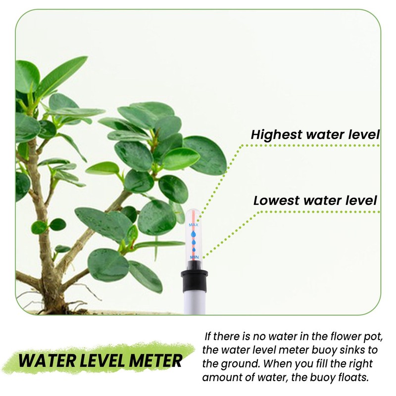 Giyofom Pack of 10 Soil Moisture Meter, 20 cm Plant