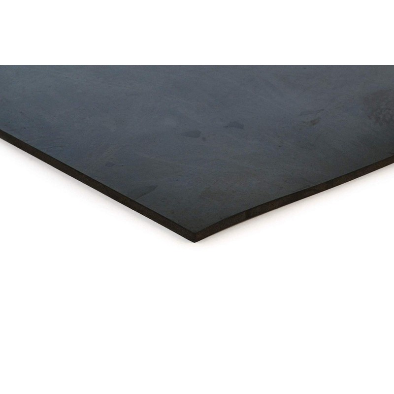 Black Neoprene Rubber Sheet 1mm thick: Size A4 (297mm x