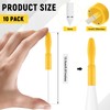 Gisafai 10 Pcs Caulk Tube Caps Reusable Caulk Saver Tube