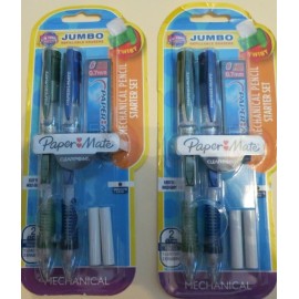 Paper Mate Clearpoint 0.7mm Mechanical Pencil Starter Set - 2 Packages of 2