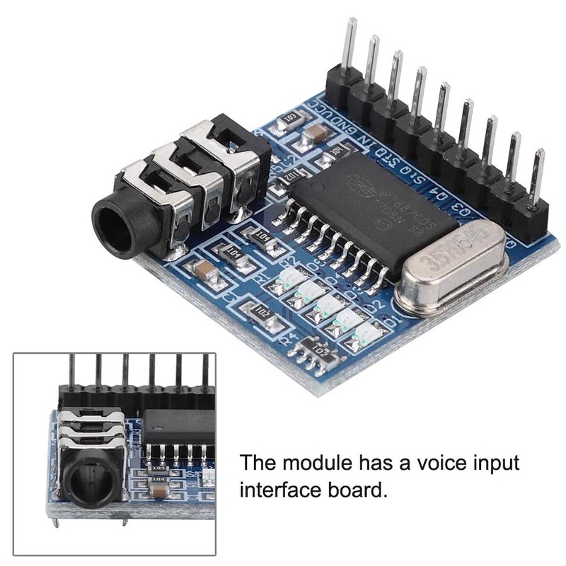 MT8870 DTMF Voice Decoder Module, Vehicle Multi Frequency Decoder Chip