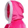 jbluelover Cape, Princess, Plain, Ribbon Decoration, Hooded, Fluffy, 3 Sizes,