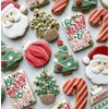 Christmas Ornaments Cookie Cutters, 4PCS Stainless Steel Snow Globe,Round Ornament,Teardrop