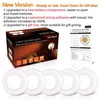 STAR-SPANGLED Push Tap Light, 2.8” Mini Night Touch LED Puck