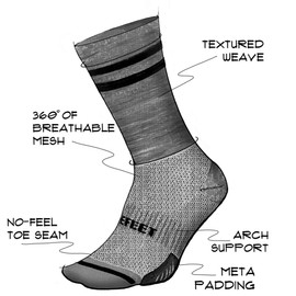 [DEFT] Chaussettes woolie boolie bad sheep rose - S: 36-39,5