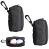 kasanidika Golf Ball Case, Golf Ball Pouch, 2-Pack Golf Ball