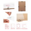 weSTOCK MDF Picture Frame with CRILEX Glass Made in Italy