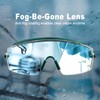 UKNOW Safety Goggles Over Glasses, Anti Fog Safety Glasses with
