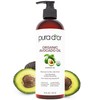 PURA D'OR 16 Oz ORGANIC Avocado Oil - 100% Pure