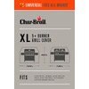 Char-Broil 5+ Burner Extra Large Rip-Stop Grill Cover
