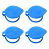 4Pcs Windshield Washer Fluid Cap Wiper Reservoir Tank Bottle Cap