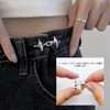 Moruna Waist Adjustment Clips 4-Pack, No Sewing Required, Easy Removal,