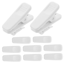 Operitacx 10pcs Earphone Wire Clips Portable Headphone Cord Organizer with Short Handle for Easy Access Lightweight Design for Office Daily Use Tangle for Headset Audio Cords