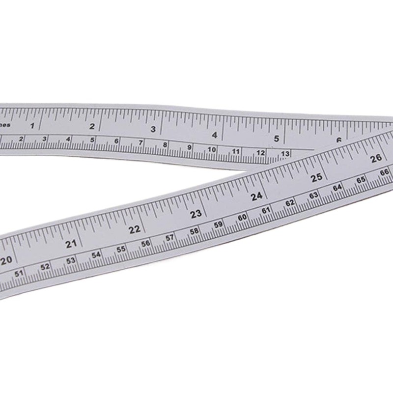 Sandhill Tools Self Adhesive Measuring Ruler Tape 36 inches/90cm, Double