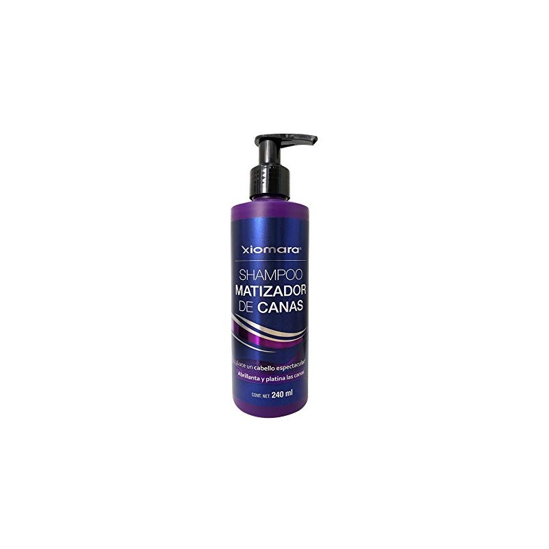 Xiomara Shampoo Platino Matizador de Canas 240 ml