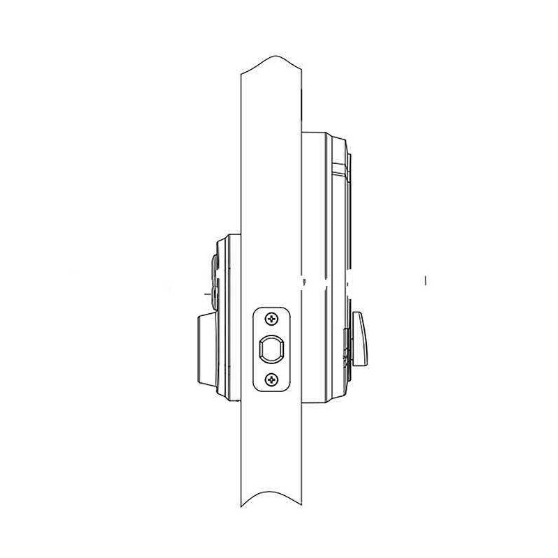 Kwikset 9260TRL-15S Traditional SmartCode Keypad Electronic Deadbolt SmartKey Satin Nickel