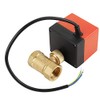 DC12V G3 / 4" Electric Ball Valve, Brass Electric Ball