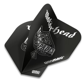 WINMAU Rock Legends Dart Flights - 10 Sets Per Pack (Total 30 Dart Flights) Available in Varying Designs (Motorhead, Ace Of Spades)