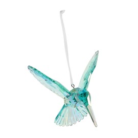 Operitacx Transparenter Acryl Vogel Anhänger Hängend Vogel Ornament für Wohnzimmer Dekoration Vielseitiger Dekoaufhänger mit Realistischem Design und Feiner Verarbeitung für Festliche Räume