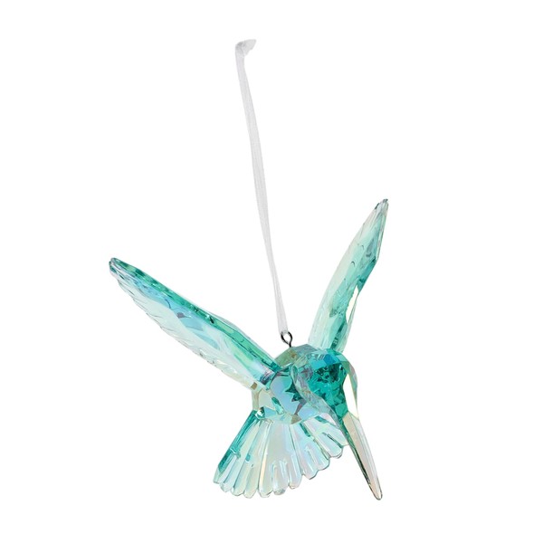 Operitacx Transparenter Acryl Vogel Anhänger Hängend Vogel Ornament für Wohnzimmer