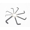 Cheerock 8-Pack Black L-Shape Hex Key Allen Wrench Set 1.5-6mm
