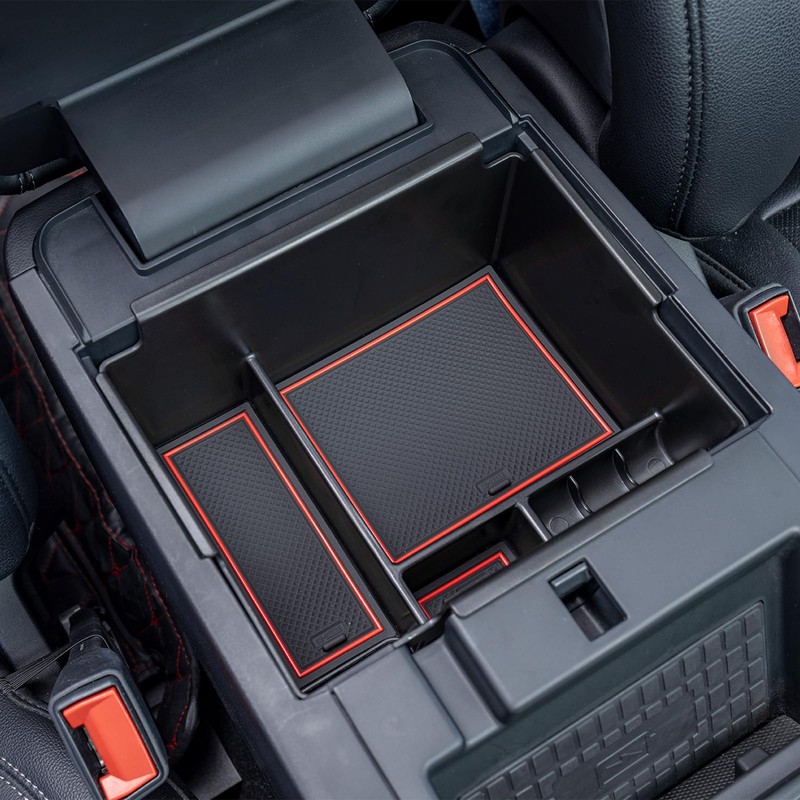 TOPINSTALL 2020-2026 Ford Explorer Console Organizer Tray - Compatible with