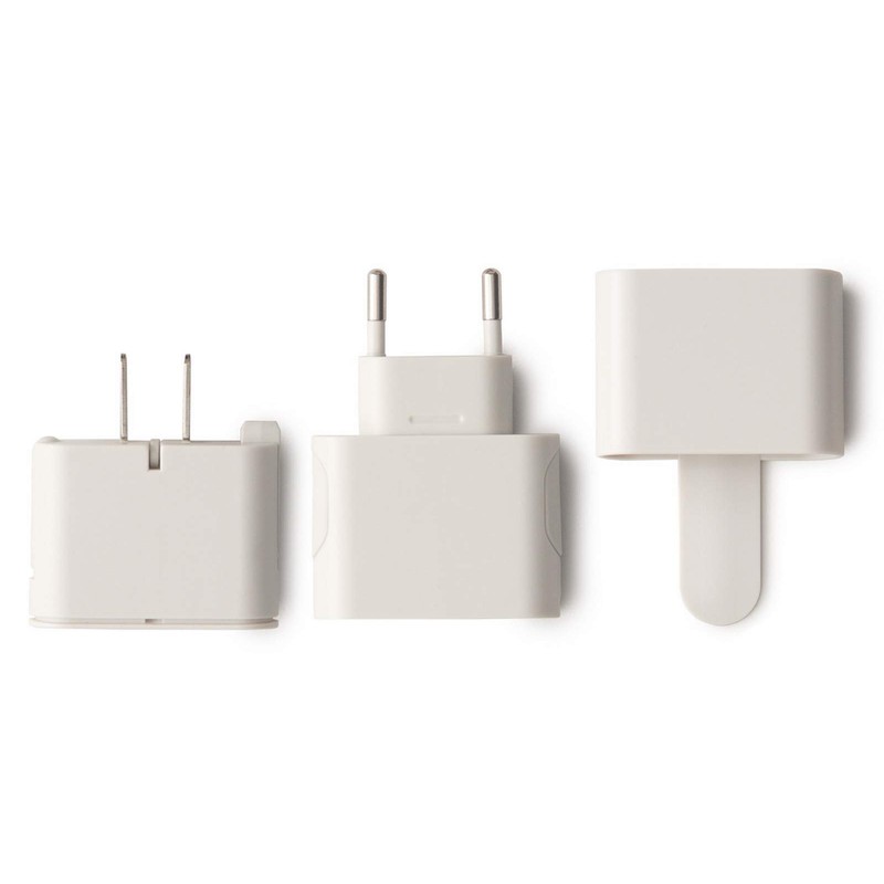 MUJI Travel Plug Adapter Travel Plug Adapter 18365739 White