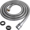 HOMYEP Flexible Shower Hose Stainless Steel Handheld Shower Head Attachment