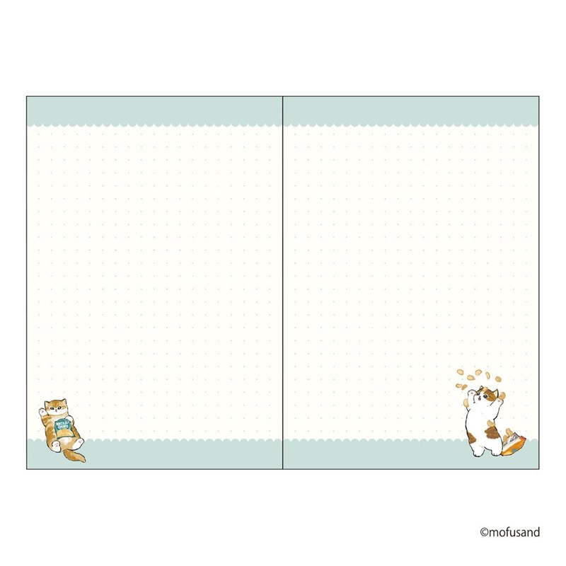 2026 Planner A6 Monthly Diary mofusand/Pizza Cat