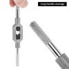 QWORK Micro Taps Bit Set - 10 Pcs M1-M3.5 HSS