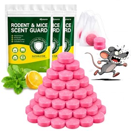 36 Pack Mouse Repellent Balls, Peppermint Oil Rodent Repellent for Mice Rats Squirrels, Natural Indoor Outdoor Pest Control for Garage Basement Attic Car, Safe for Pets & Family