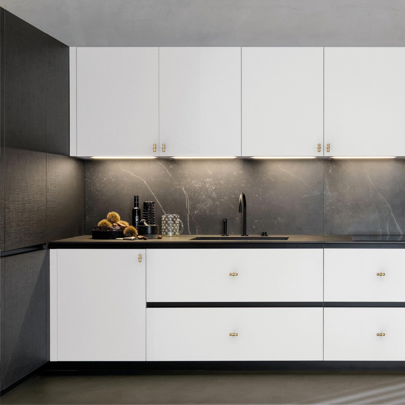 Coinkoly 10 Pack Champagne Bronze Cabinet Knobs Single Hole T