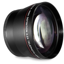 52MM 2.2X Telephoto Conversion Lens for for Nikon D3000, D3100, D3200, D3300, D5000, D5100, D5200, D5300, D7000, D7100, D7200, D80, D90, D100, D200, D300, D300S Digital SLR Camera