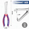 WORKPRO Electrical Disconnect Pliers, 8 Inch Automotive Electrical Connector Pliers
